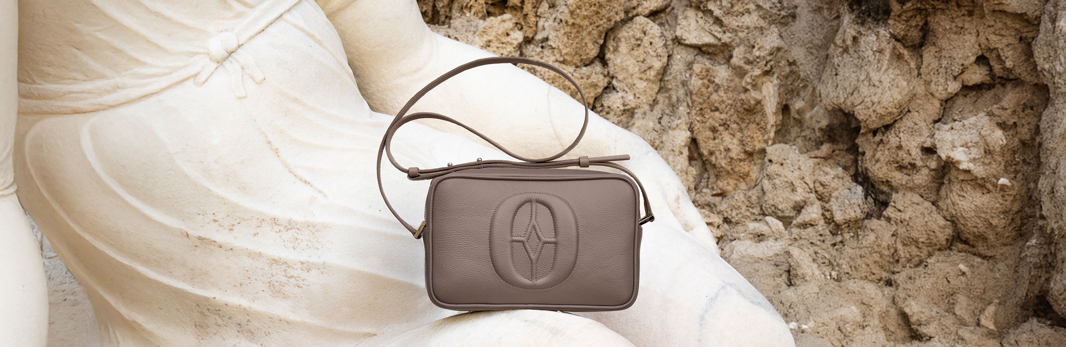 Ferronato luxury bag collection display