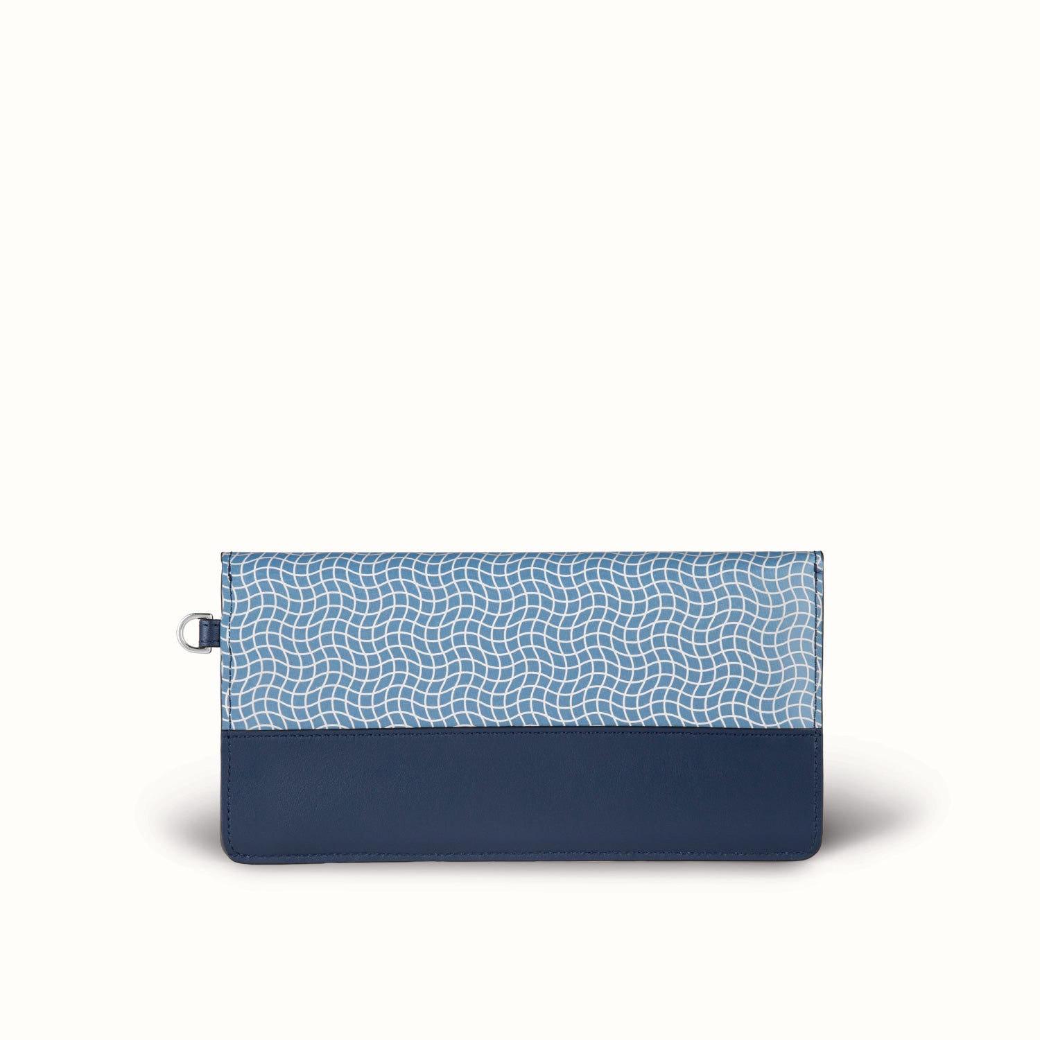 Luxury Swiss handbag for women studio shot #color_Blue Sapphire