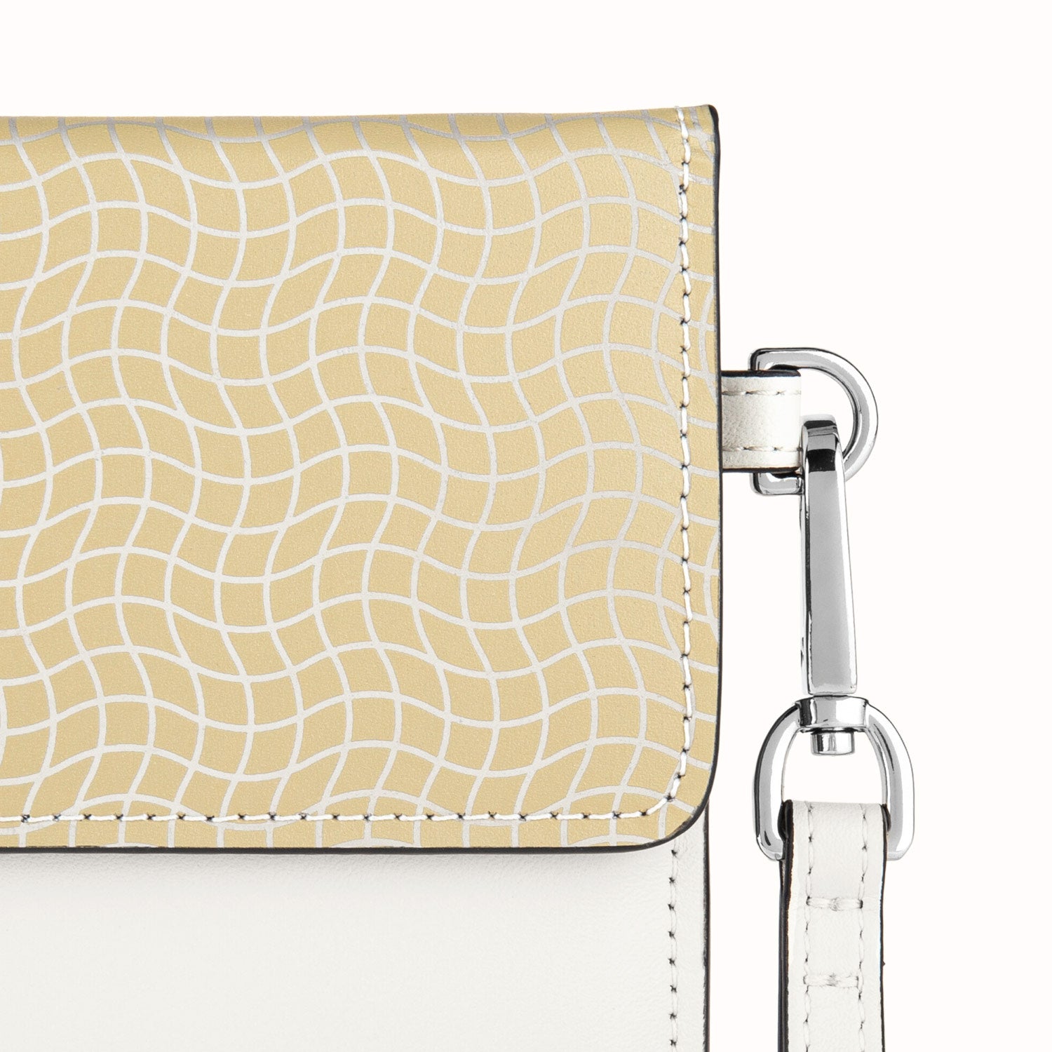 Swiss designer shoulder bag outdoor #color_Pearl White