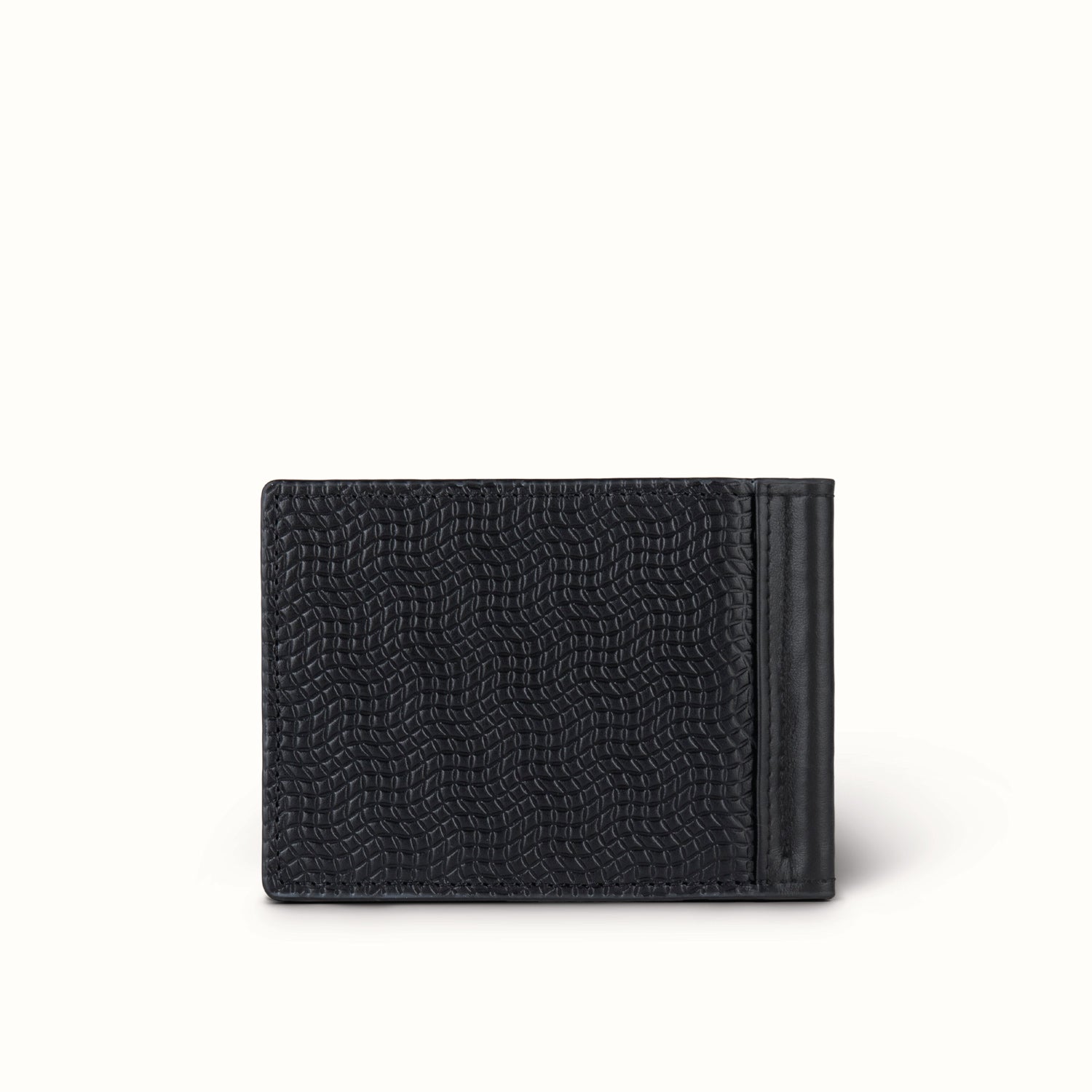 Luxury business bag on desk setup #color_Jet Black