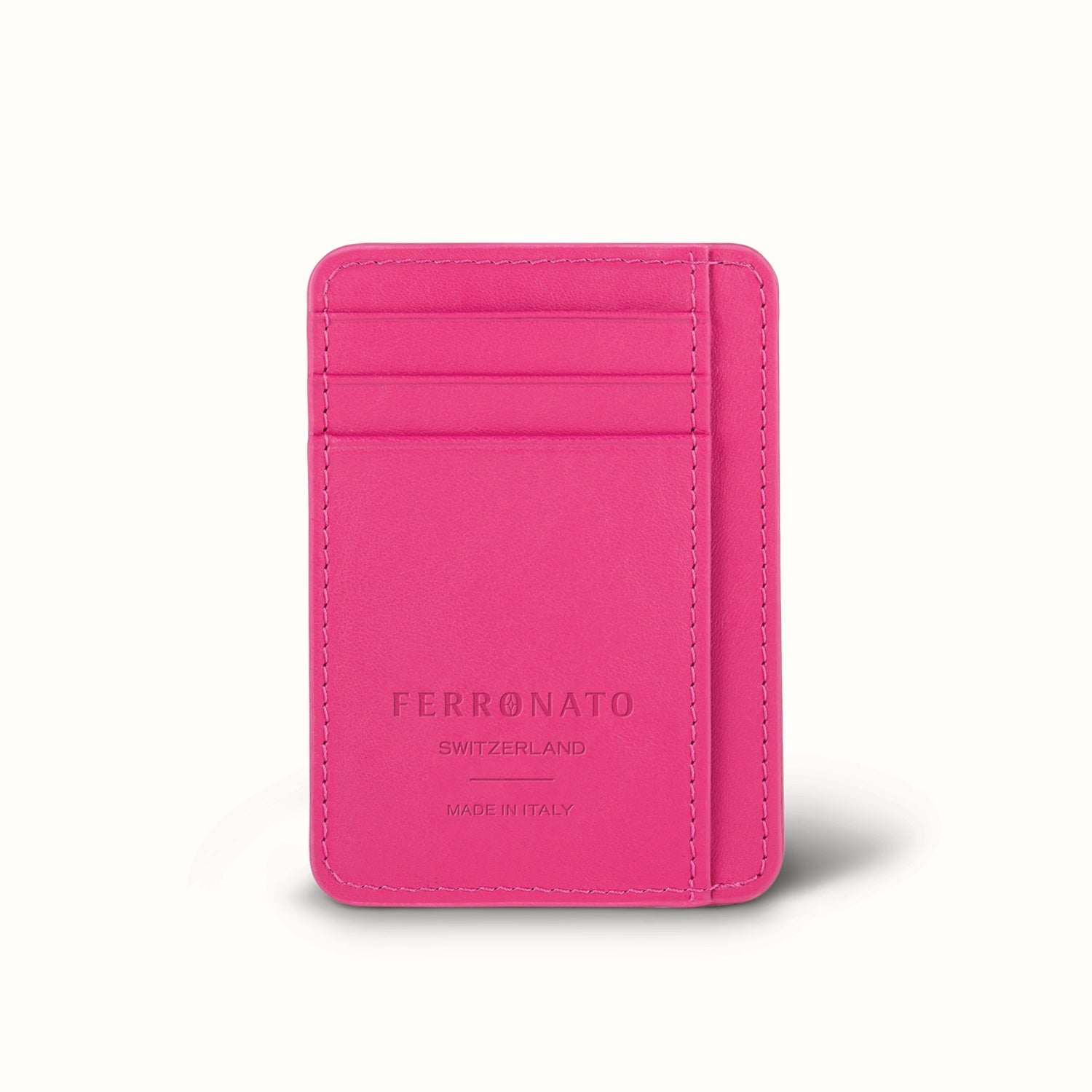 Luxury Swiss handbag for women studio shot #color_Fuchsia