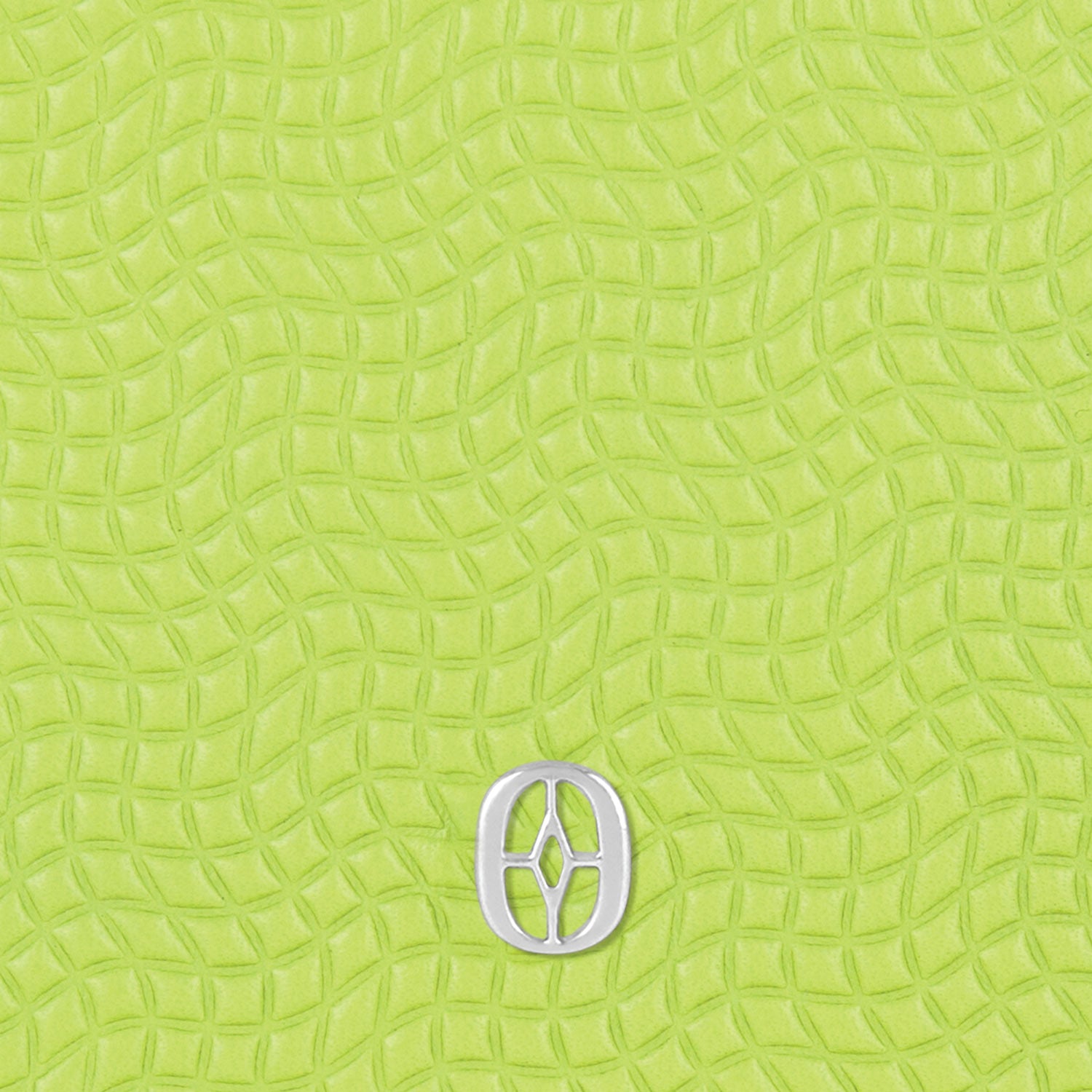 Ferronato men’s leather craftsmanship close-up #color_Neon Yellow