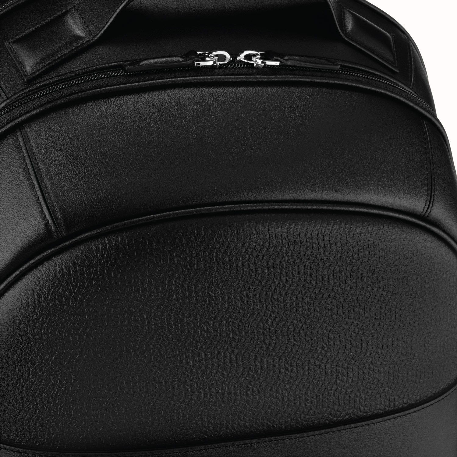 Luxury handbag shelf Ferronato boutique #color_jet black