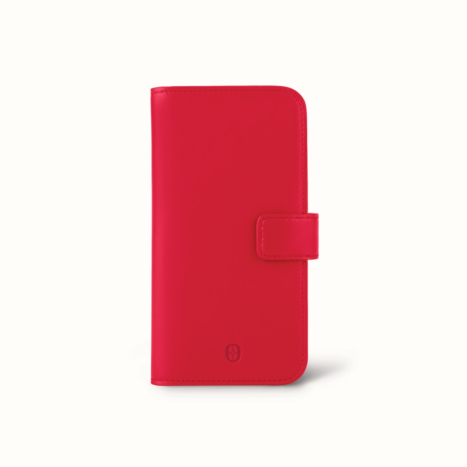 Ferronato men’s leather craftsmanship close-up #color_Lava Red