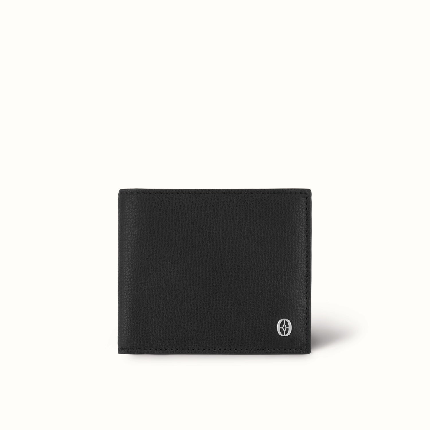 Ferronato men’s leather craftsmanship close-up #color_Jet Black