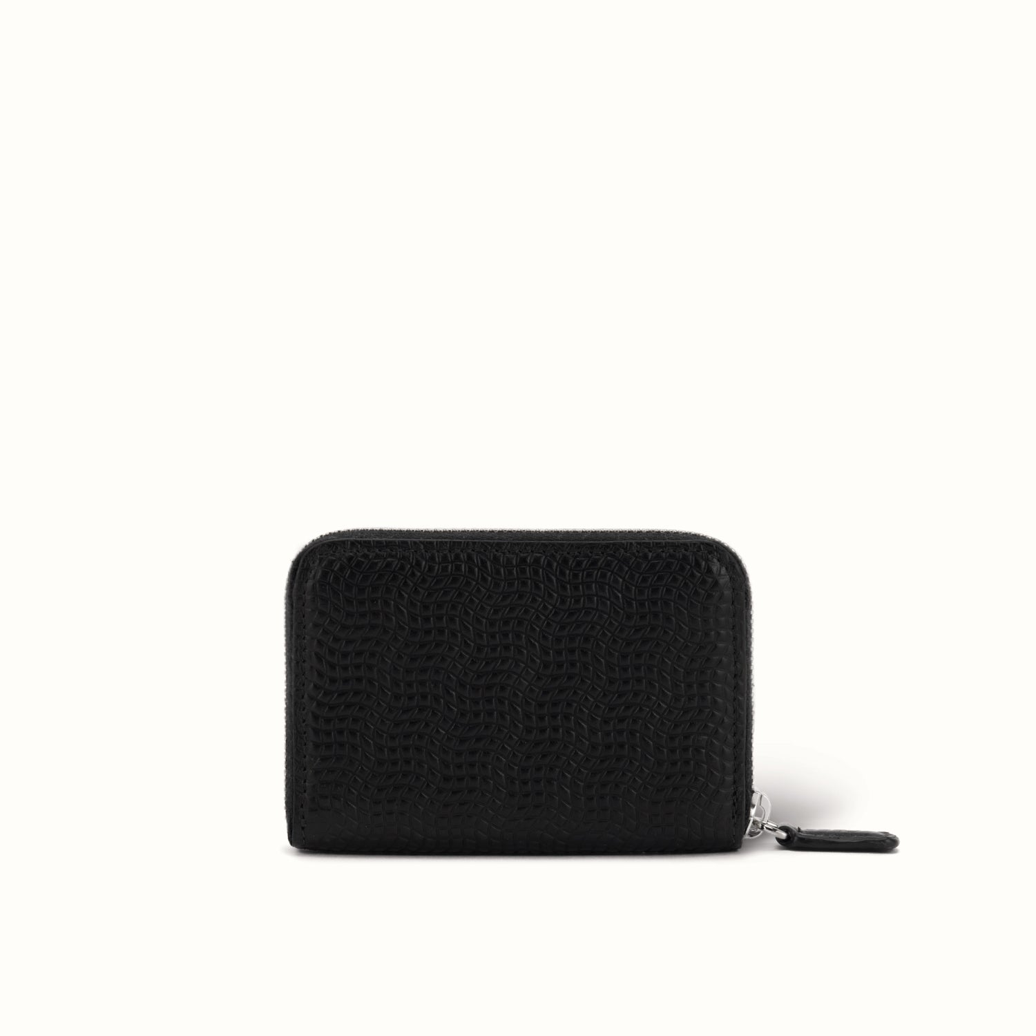 Luxury Swiss handbag for women studio shot #color_Jet Black