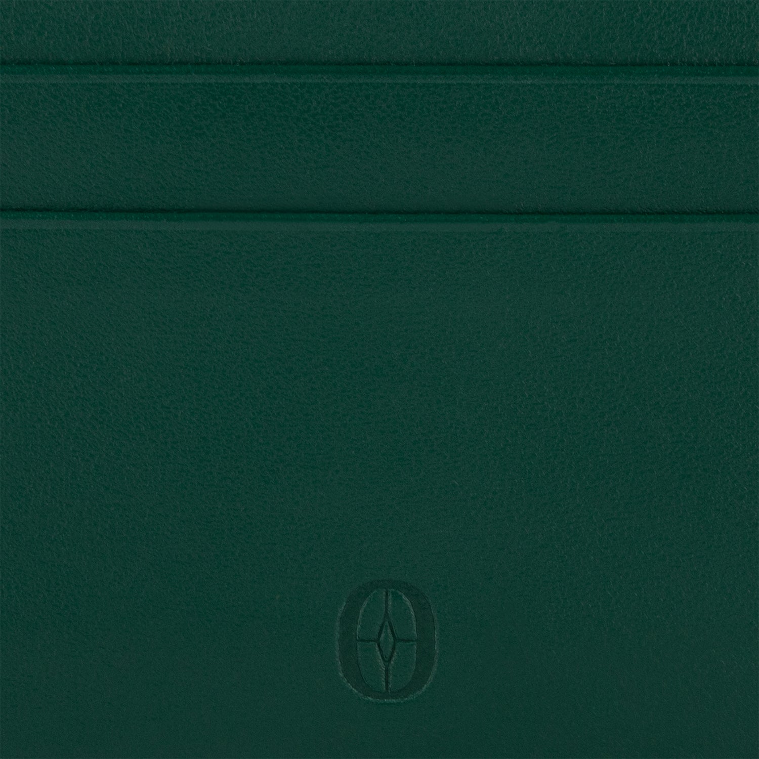 Swiss men’s leather mini CardHolder Ferronato #color_Alpin Green