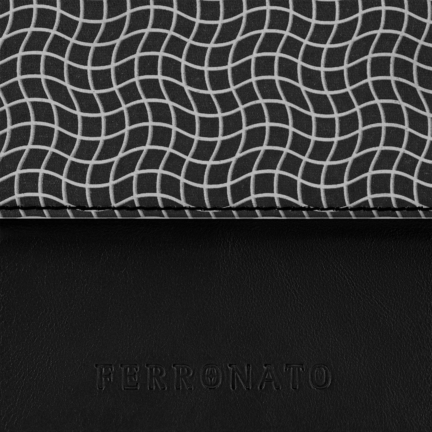 Luxury Swiss handbag for women studio shot #color_Onyx Black