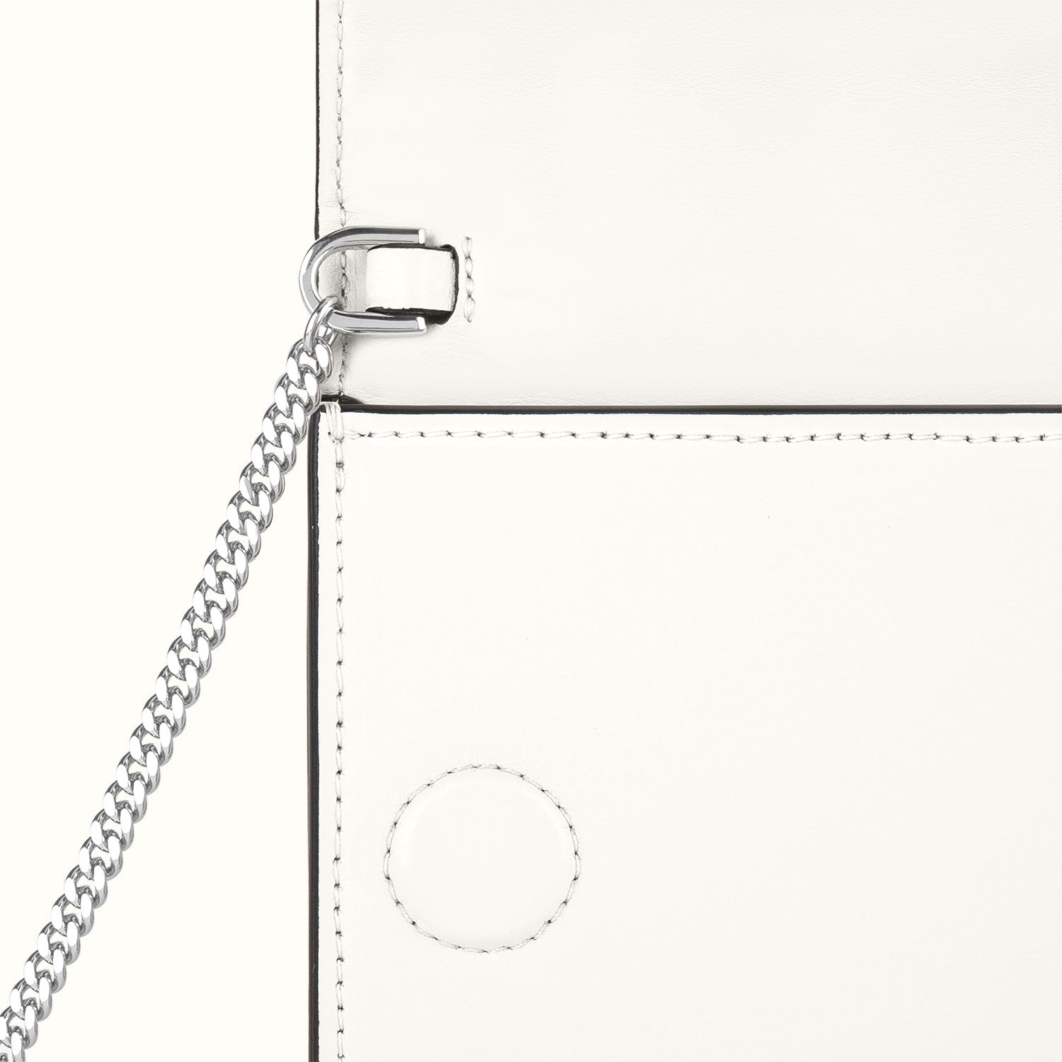 Luxury Ferronato women’s accessories set #color_Pearl White