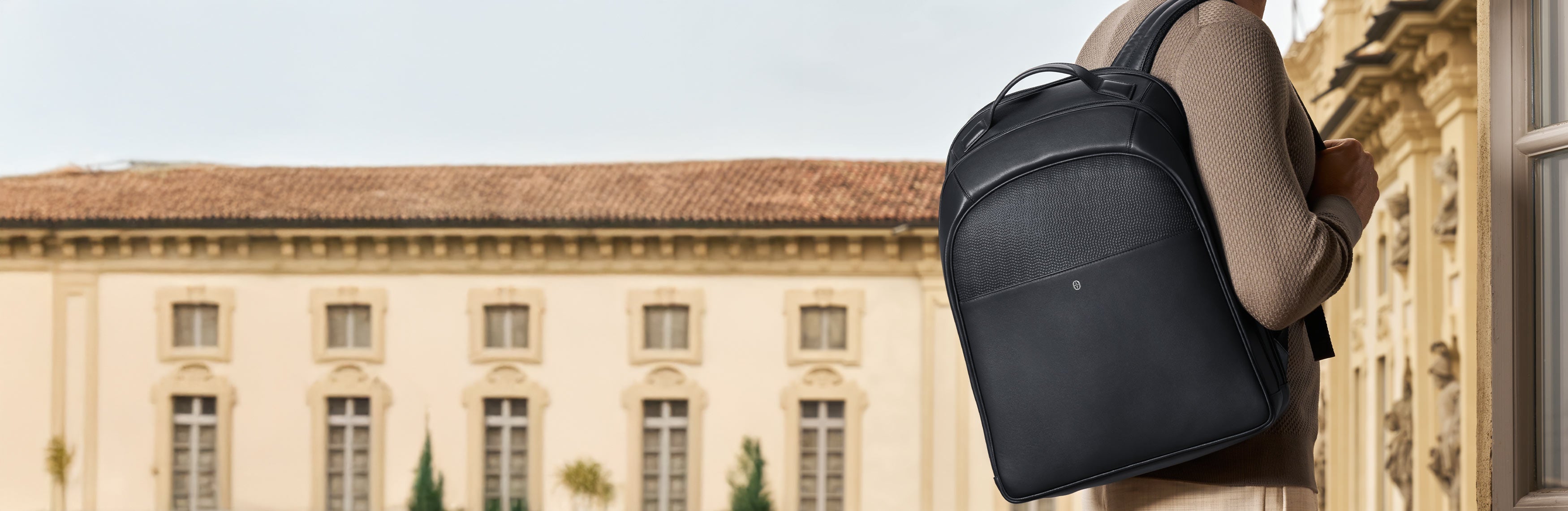 Ferronato Swiss men’s leather bags with privacy protection