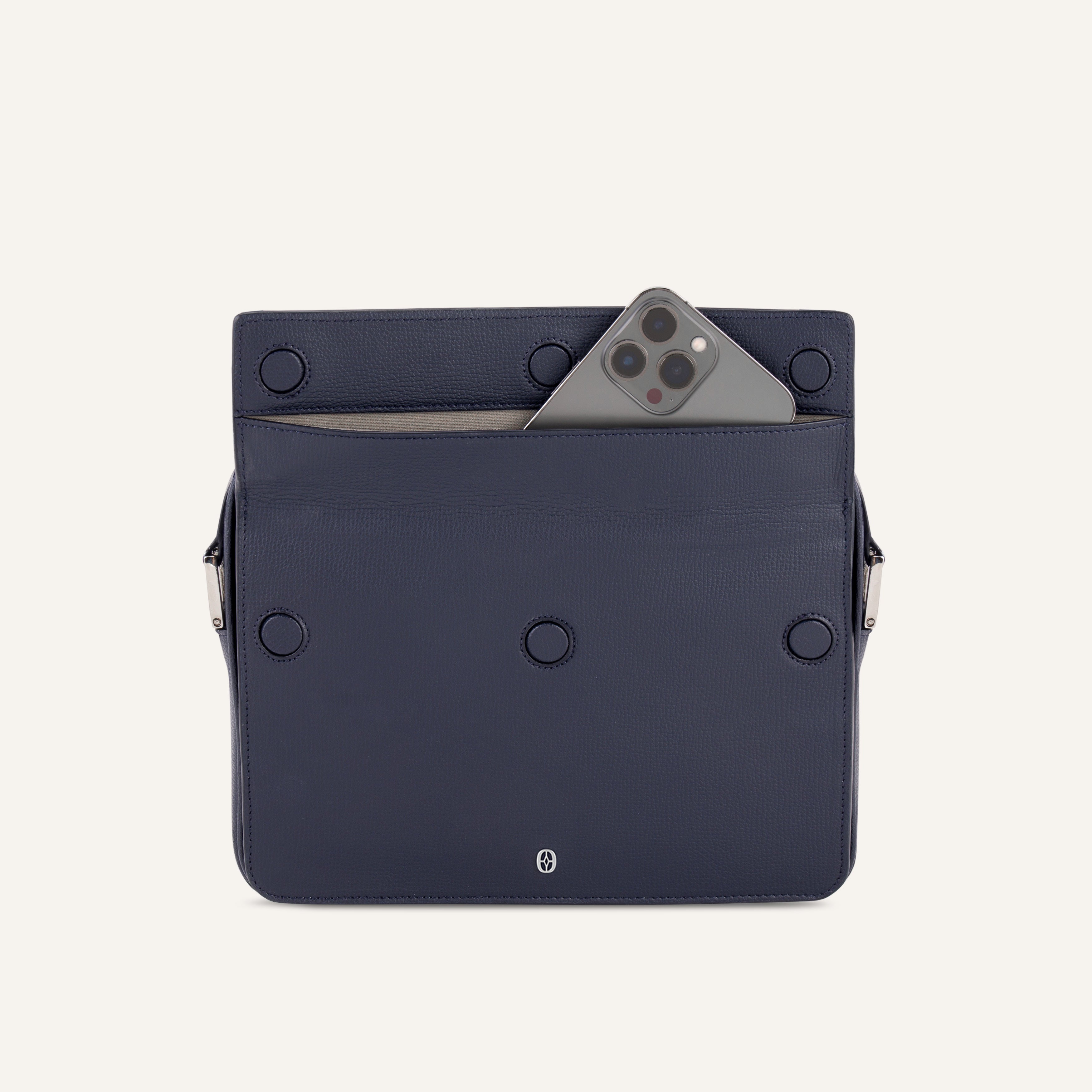 Privacy-first Swiss leather products grid #color_Navy Blue
