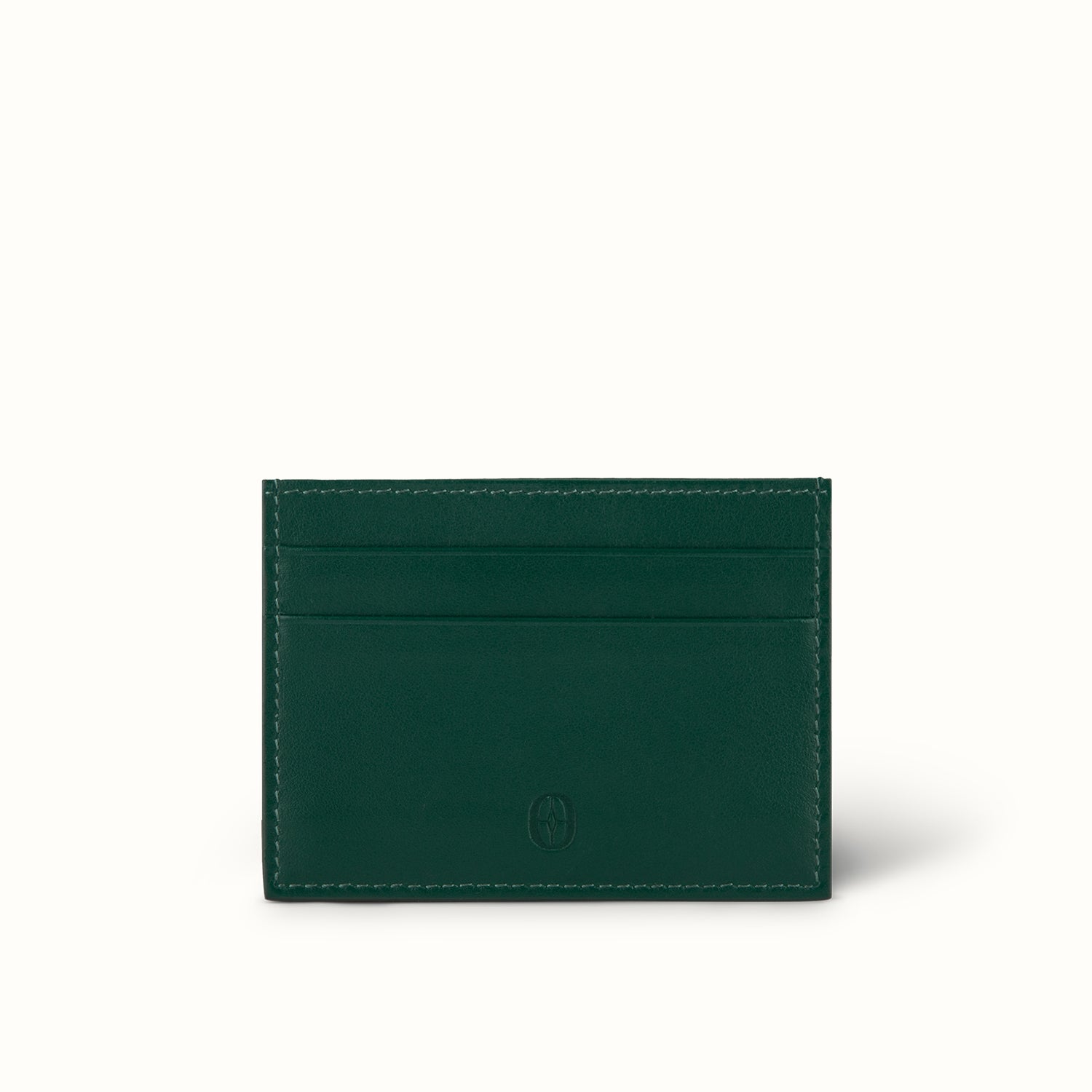 Luxury Swiss minicardholder for studio shot #color_Alpin Green
