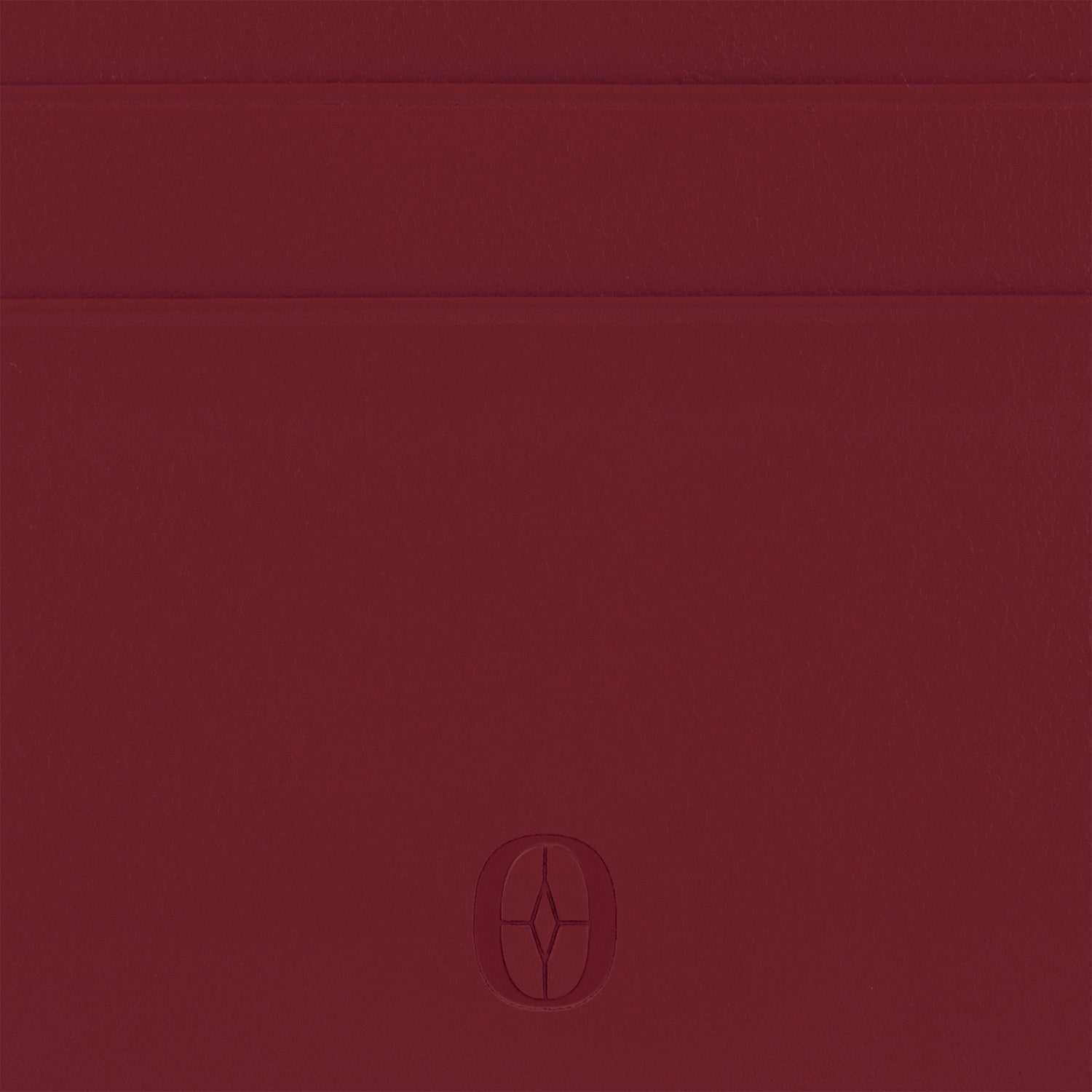 Swiss men’s leather mini CardHolder Ferronato #color_Velvet Red