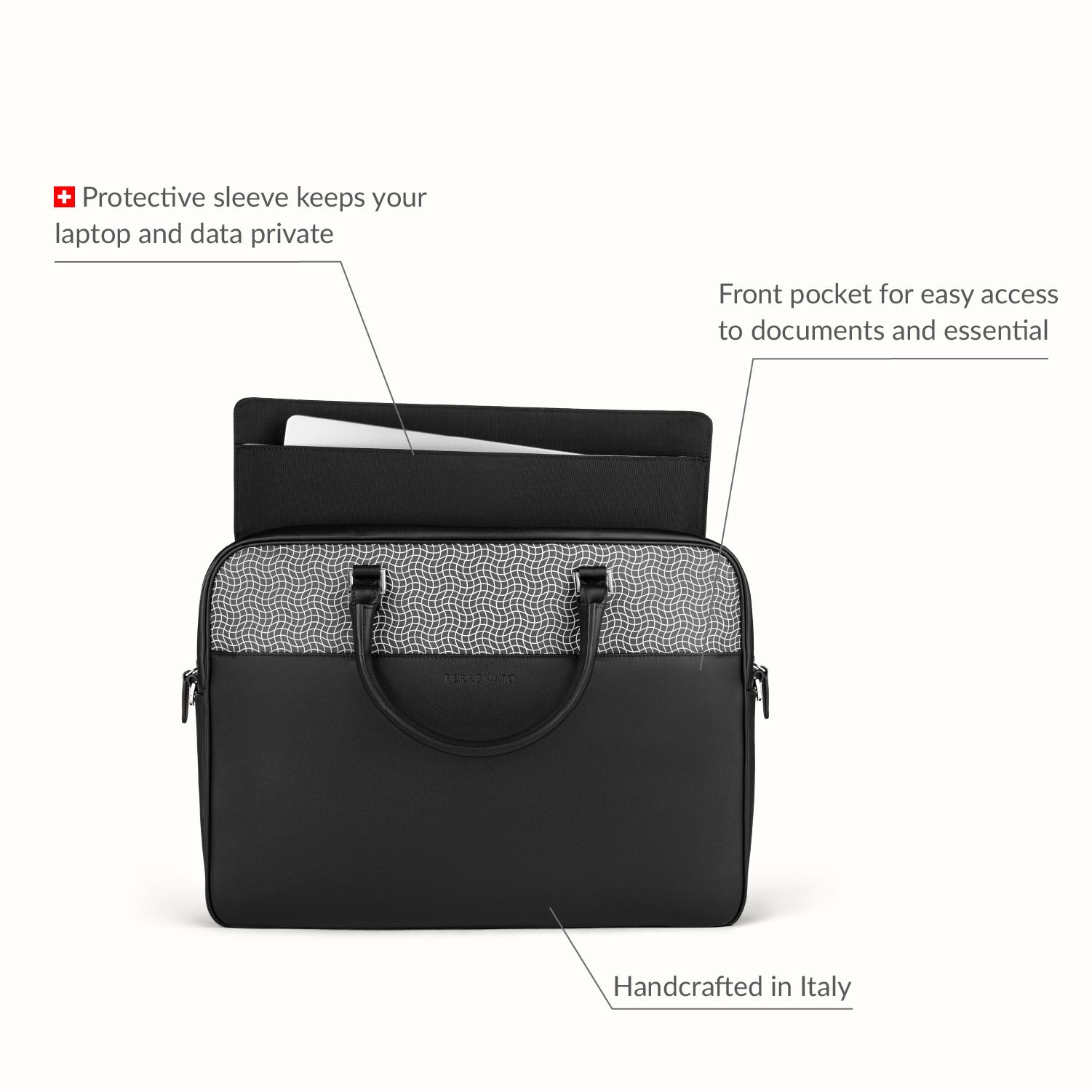 Privacy-first Swiss leather products grid #color_onyx black