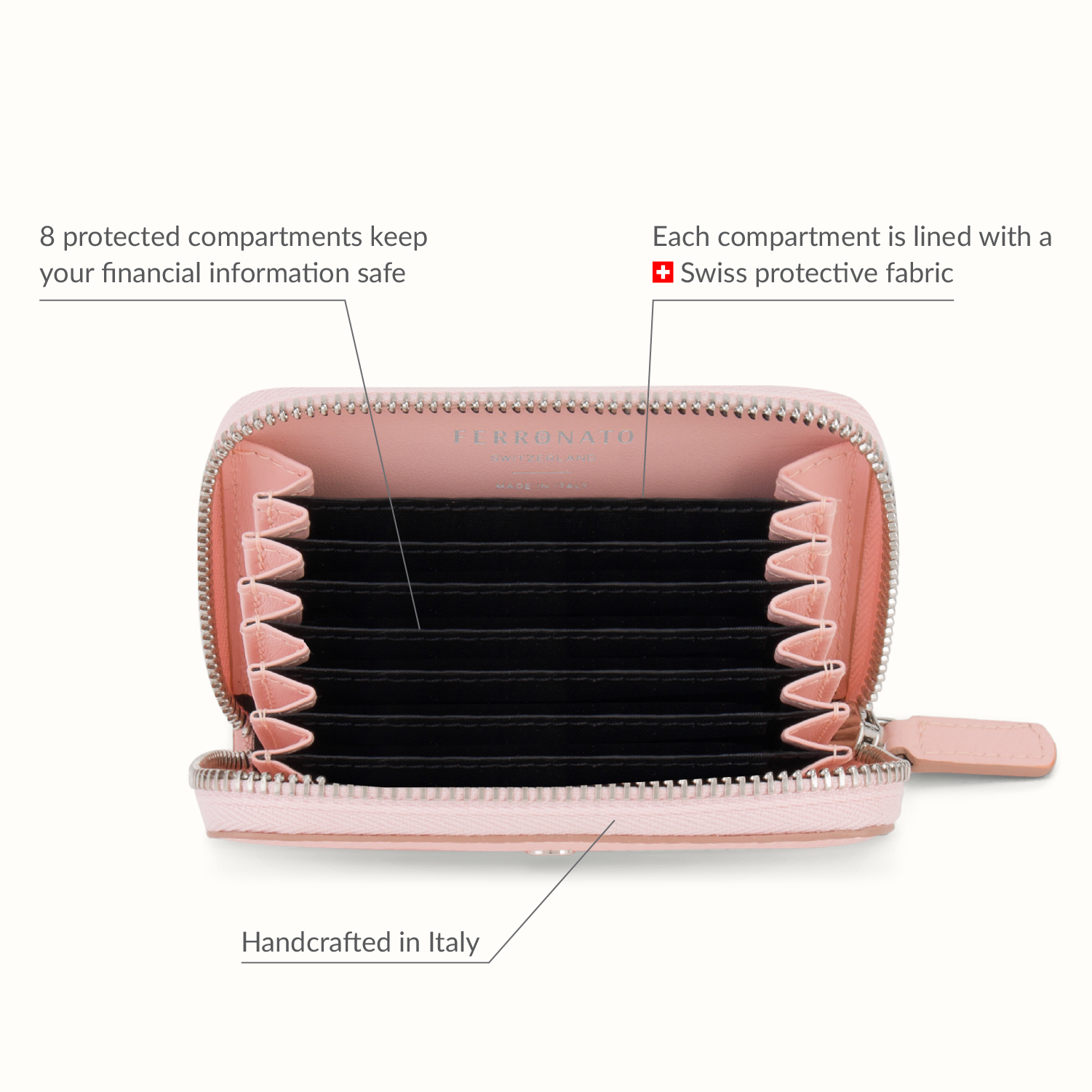 Swiss designer shoulder bag outdoor #color_Pure Rose