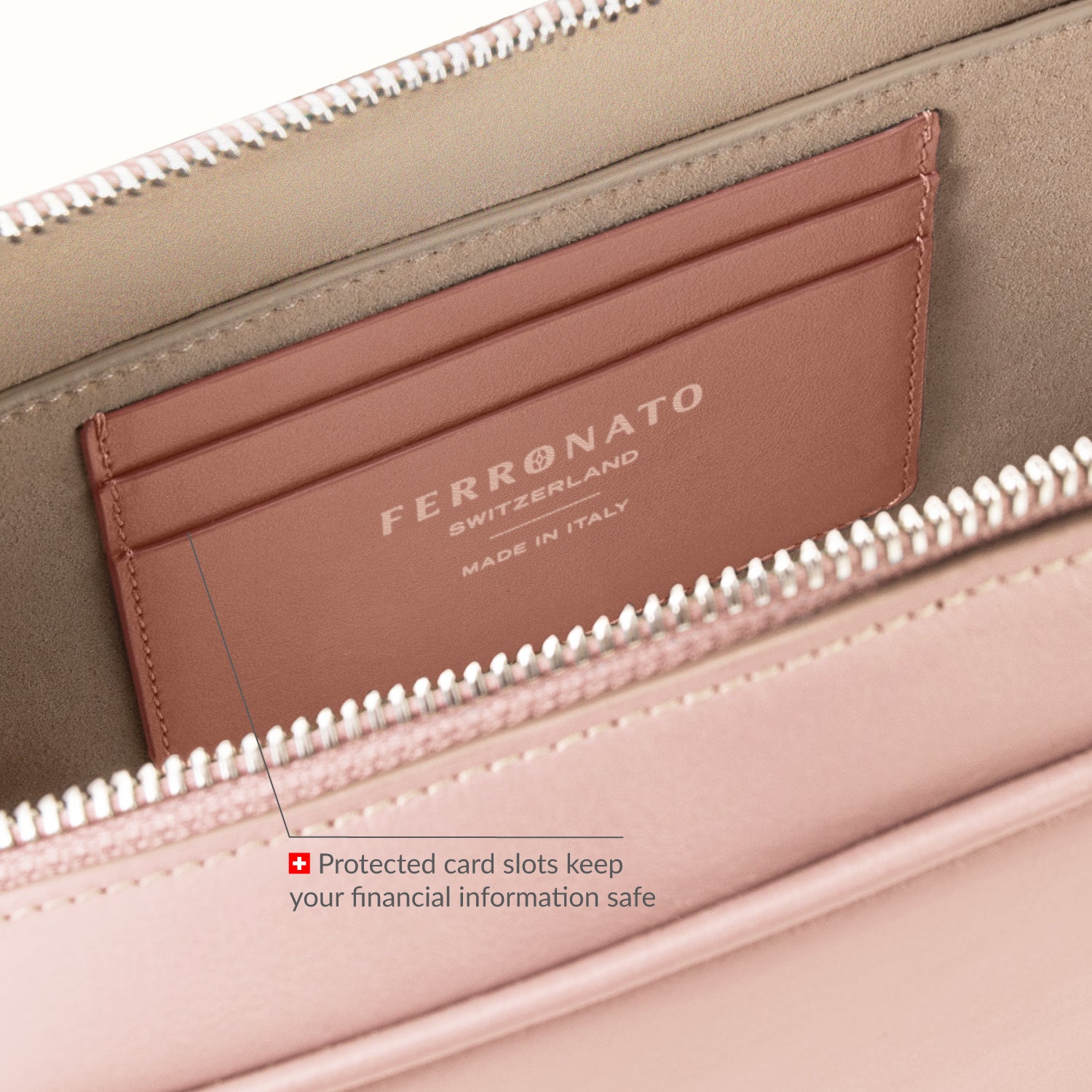Swiss designer shoulder bag outdoor #color_Pure Rose